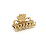 Prendedor Piranha Mini Dourado 2,5x1,5cm