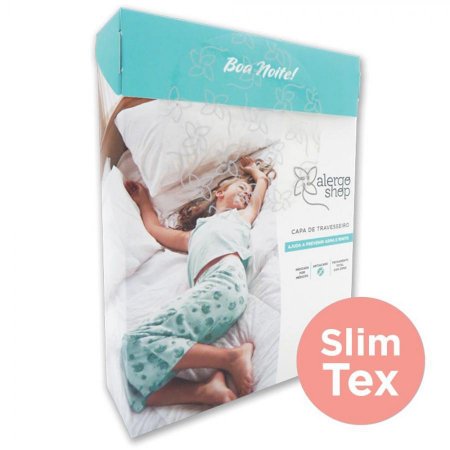 Capa de Travesseiro Slim Tex Alergoshop