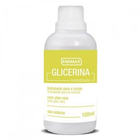 Glicerina Bidestilada Aloe Vera Farmax 100ml
