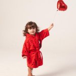 Roupão com Capuz Joaninha Vermelha Baby Joy