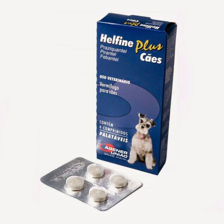 HELFINE PLUS - caixa com 4 compr.