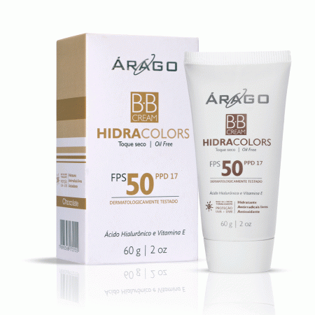 BB Cream HidraColors FPS 50 - Chocolate 60g