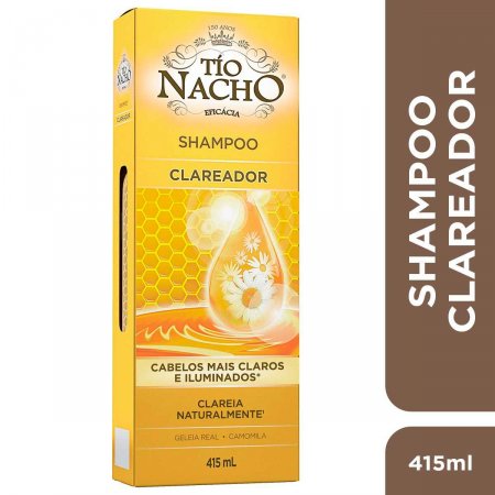 Shampoo Tío Nacho Clareador com 415ml