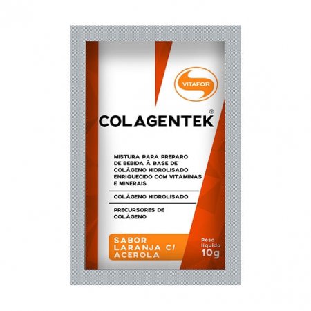 Colagentek Vitafor Laranja e Acerola 10g x 10