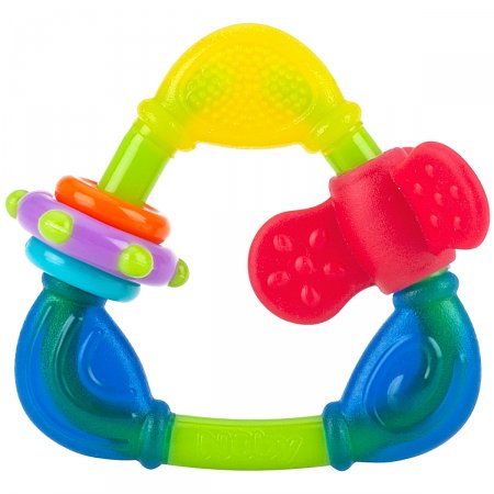 Mordedor Triângulo Spin N' Teethe Boys (6m+) - Nuby