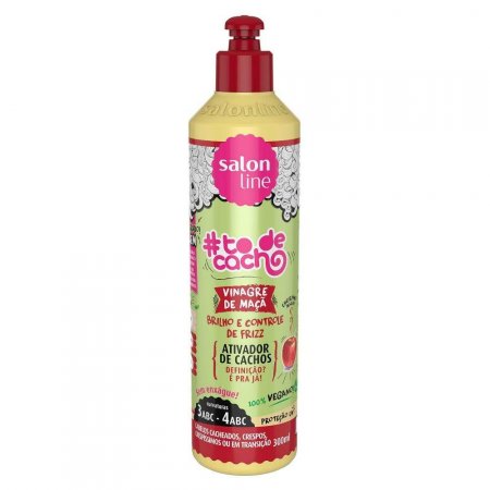 Ativador de Cachos Vinagre de maçã 300ml Salon line
