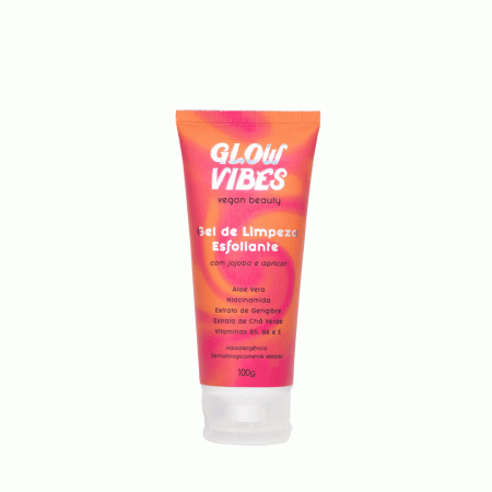 Glow Vibes Gel de Limpeza Esfoliante 100g