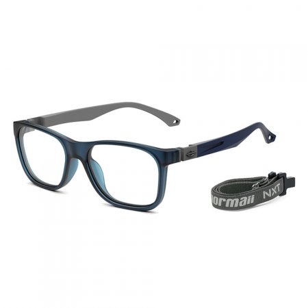 Óculos de grau mormaii infantil grab azul translucido