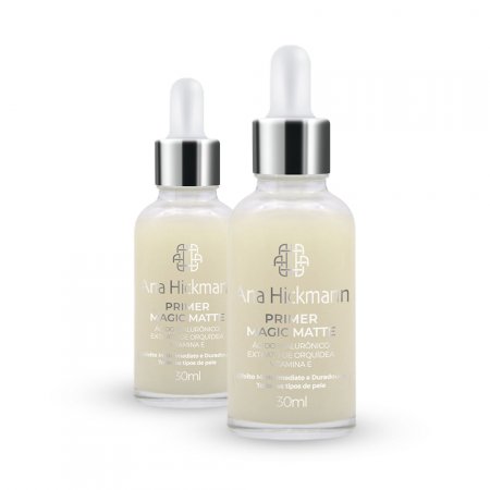 2 Primer Matte Ana Hickmann Skincare maquiagem duradoura