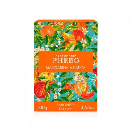 Sabonete em Barra Phebo Mandarina Asiática com 100g
