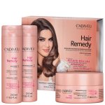 Kit Hair Remedy Trio Cadiveu Professional - Shampoo + Condicionador + Máscara