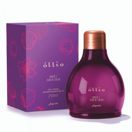 Óllio Avelã e Flor De Cacau Óleo Desodorante Hidratante Corporal 250ml Jequiti