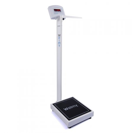 Balança Eletrônica Adulto com régua antropométrica W 200/100 A - Welmy