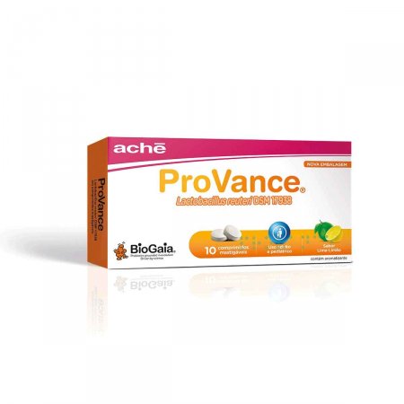 Probiótico ProVance Lima-Limão com 10 comprimidos