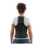Colete Corretor Postural Putti Comfort AIR Estreito Hidrolight - Preto - G