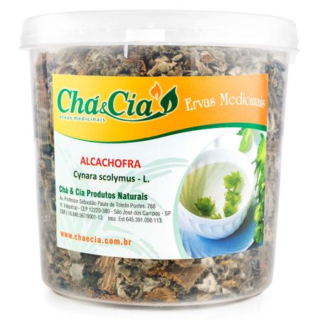 Chá de Alcachofra - Cynara scolymus - L. 100g Alcachofra - Cynara scolymus - L. 100g