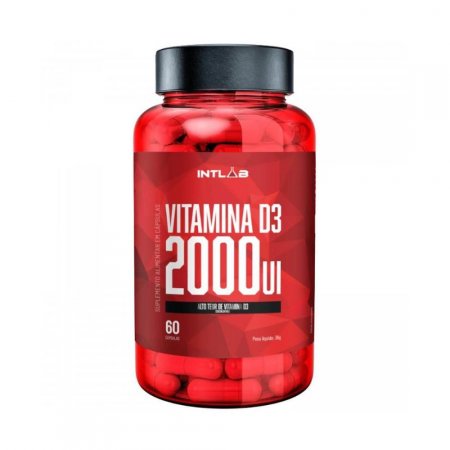 VITAMINA D3 2000ui (60 cápsulas) - Intlab