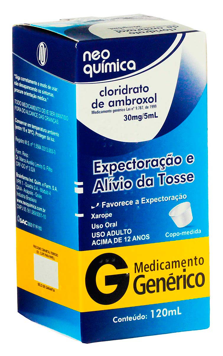 Cloridrato de Ambroxol 30mg/5ml