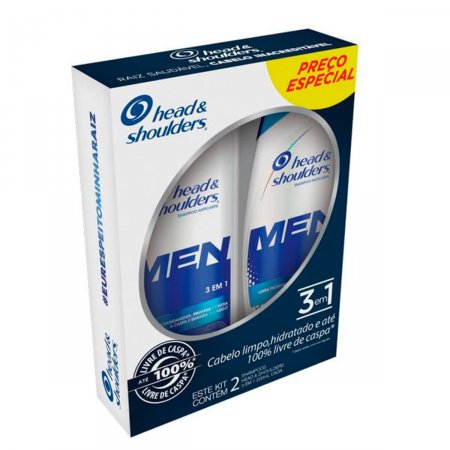 Shampoo de Cuidados com a Raiz Head & Shoulders Men 3 em 1