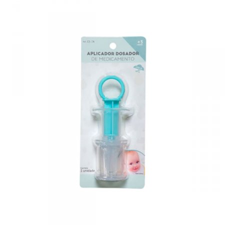 Aplicador Dosador de Medicamento Azul - Western Baby