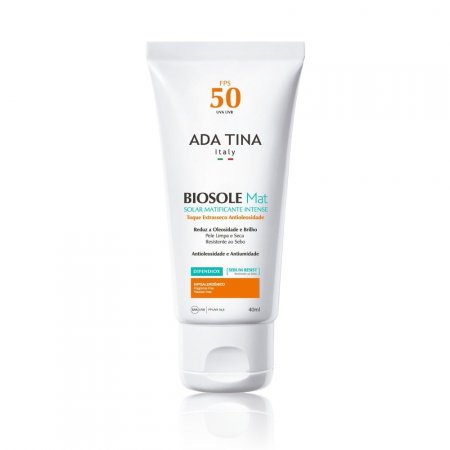 Ada Tina Biosole Mat FPS 50 - Protetor Solar 40ml