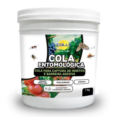 Cola Entomológica Armadilha de Insetos - Colly-1Kg