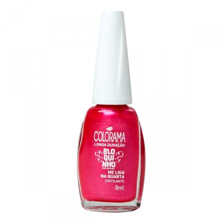 Esmalte Cintilante Colorama Bloquinho Me Liga na Quarta com 8ml