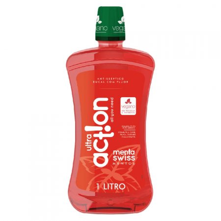 Antisséptico Bucal Ultra Action Menta Swiss 1L