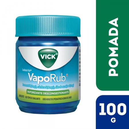 Descongestionante Vick Vaporub Pomada com 100g