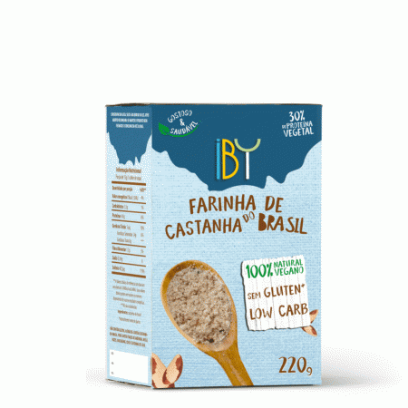 Farinha Castanhadobrasil 220g Iby Foods