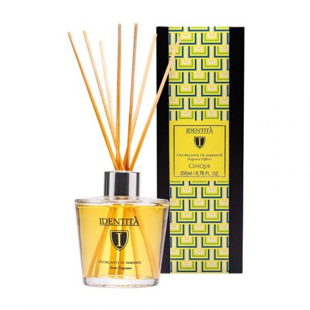 Odorizante de Ambiente com Varetas Identità Cinque (Bambu) 200ml