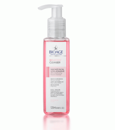 Sabonete Liquido Hidratante Bioage Bio Hidrat Cleanser 120ml