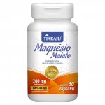 Magnésio Malato 260mg 60 cápsulas -  Tiaraju