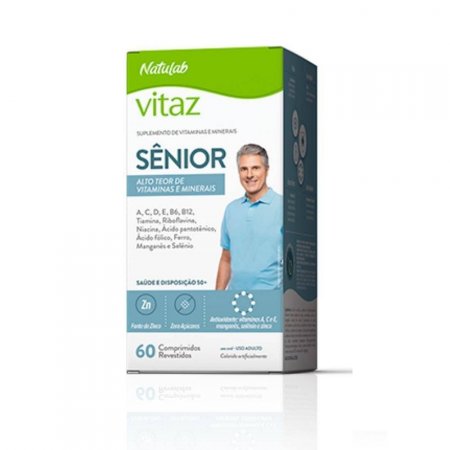 Vitaz Sênior Natulab  60 Compr