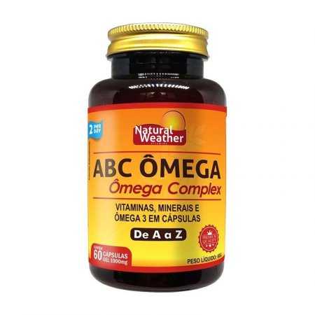 ABC ÔMEGA POLIVITAMÍNICO E MINERAL 60 CÁPSULAS