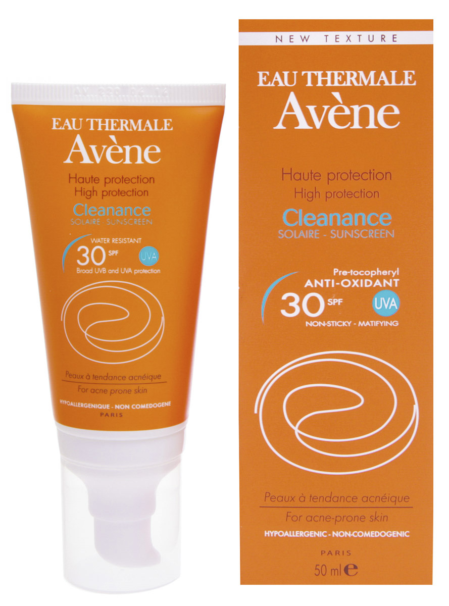 Protetor Solar Avène Cleanance Solar FPS30