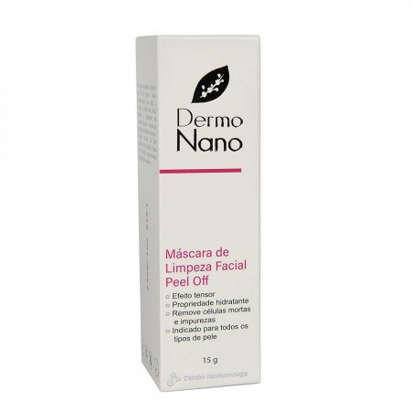 Máscara de Limpeza Facial DermoNano Peel Off com 15g