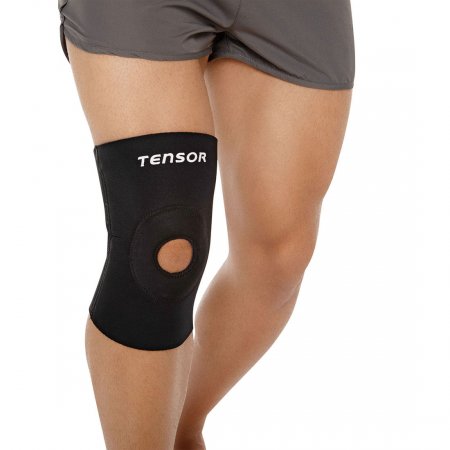 Joelheira Tensor Neoprene c/Reforço Preto G