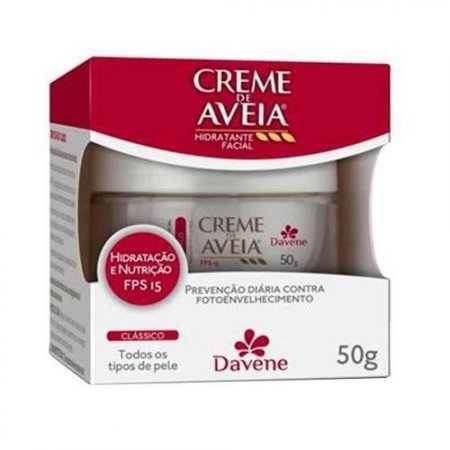 Creme de Aveia Davene Facial Intensa FPS 15 50g
