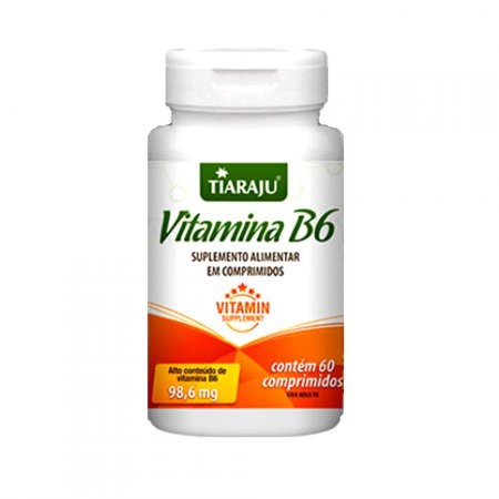 Vitamina B6 Tiaraju 60 Comprimidos De 250mg