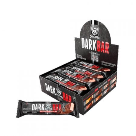 WHEY BAR - DARKNESS DISPLAY C/ 8 UNIDADES (8 unidades) - Frutas Vermelhas com Chocolate - IntegralMedica