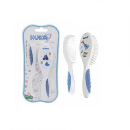 Conjunto Para Cabelo Soft Escova e Pente - Kuka