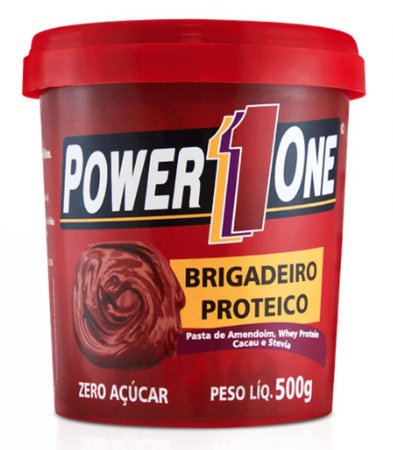 Pasta de amendoim Powerone Brigadeiro proteico 500g