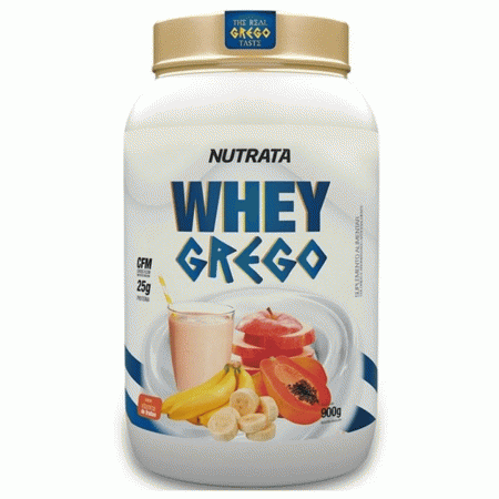 Whey Grego Vitamina de Frutas 900g Nutrata