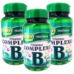 Kit 3x Complexo B, Unilife, 60 Comprimidos 500g.