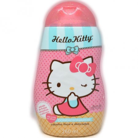 Condicionador Hello Kitty 260ml Cabelos Lisos e Delicados