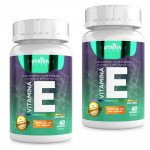 KIT 2X Vitamina E (Tocoferol) 60 cápsulas - Nutrivale