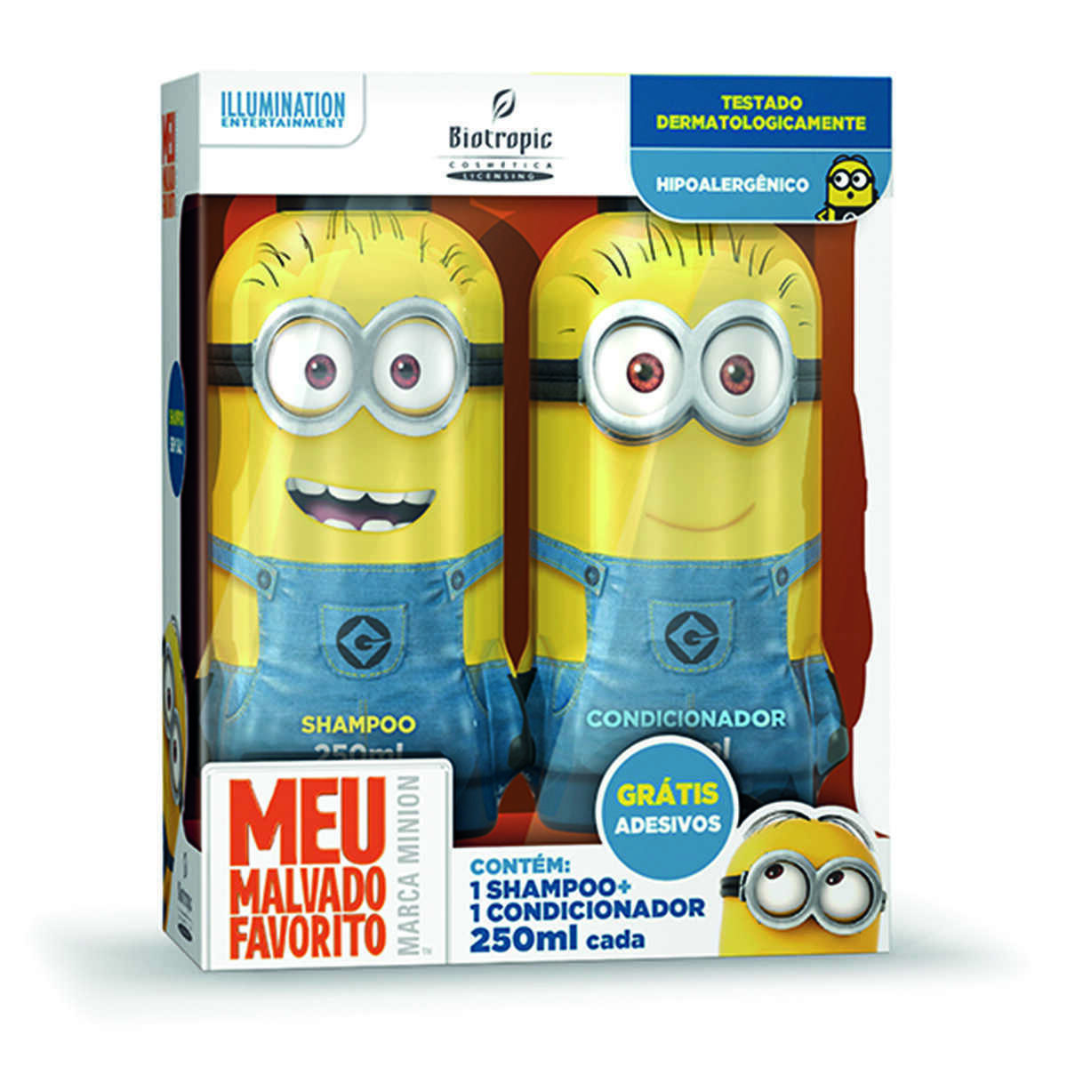 Kit Shampoo + Condicionador Infantil Minions
