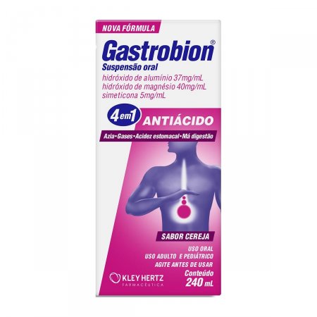 Gastrobion Suspensão Oral Cereja com 240ml