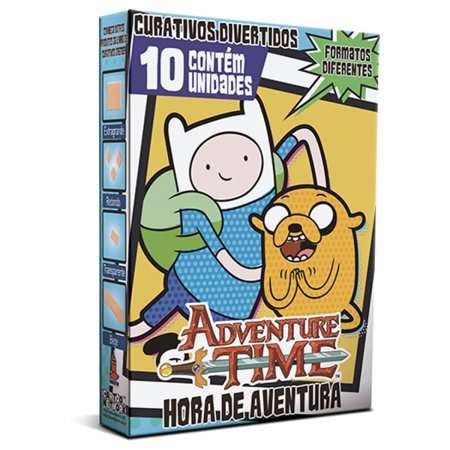 Curativo Divertido Cremer Hora de Aventura com 10 unidades